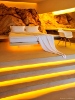 Atmospheric lights in the suite, Kifines Suites, Folegandros, Cyclades, Greece