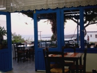View from the restaurant of Archipelagos Rooms, Chora, Kythnos, Greece