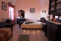A honeymoon suite at the Eltheon Hotel Apartments, Imerovigli, Santorini