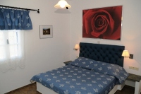 A bedroom at Aigaion Apartments, Livadakia, Serifos
