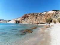 Firiplaka beach on Milos