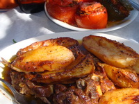 food in crete
