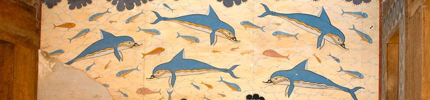 Dolphin Frescoe of Knossos