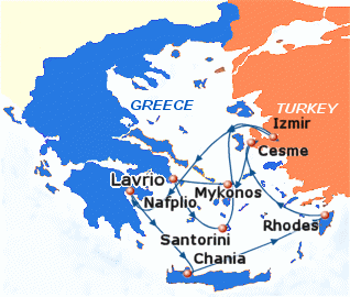 Greek Island Cruises Travel To Greece