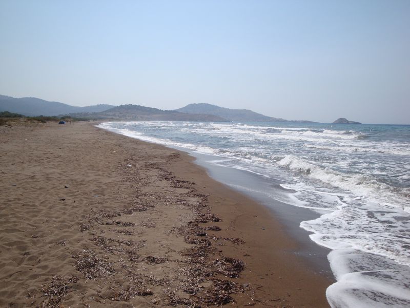 Campo Antissa, beach