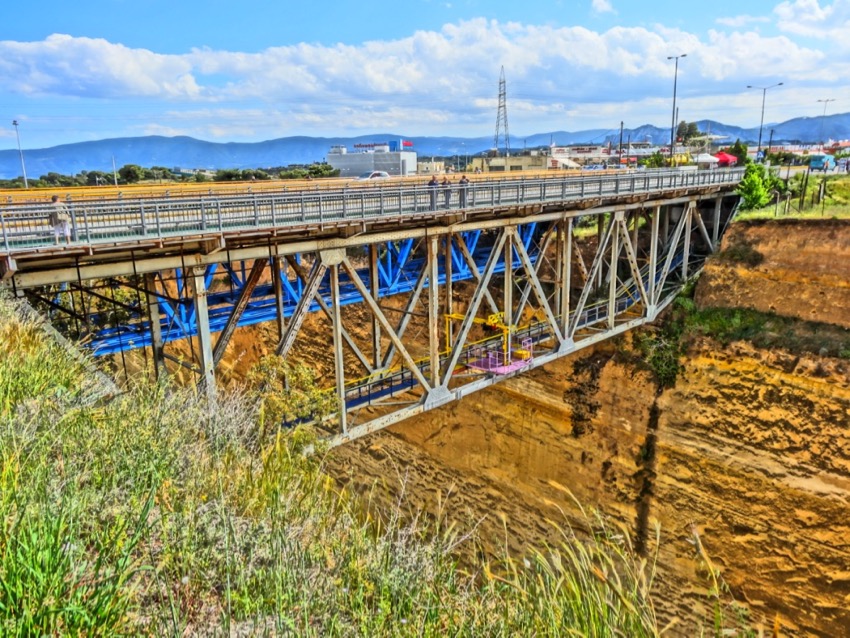 Corinth Canal Bridge