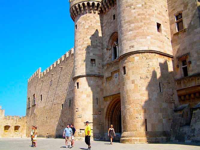 Grandmaster Palace in the Old City of Rhodes