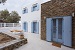 Outdoor sitting area, Villa Misty, Platy Yialos, Sifnos, Cyclades, Greece