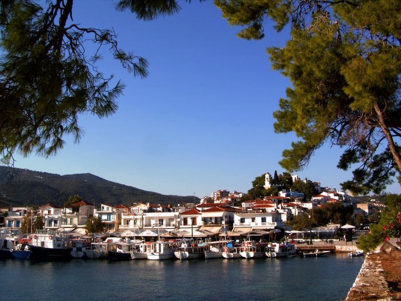 Skiathos Harbor