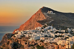 Folegandros land tour, Cyclades, Greece