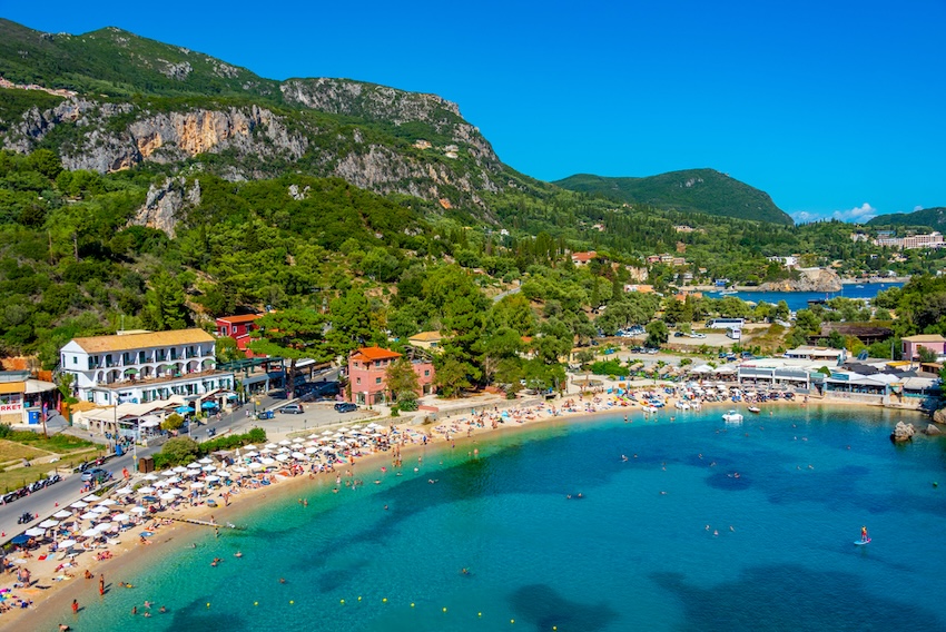 Ag Spiridon Beach, Corfu