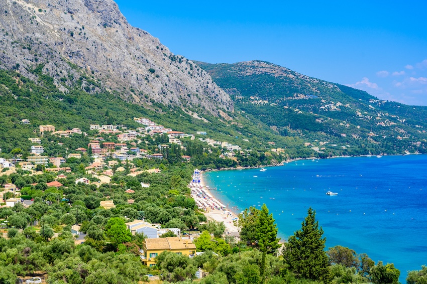 Barbati Beach, Corfu