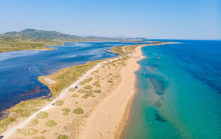 Halikounas Beach, Corfu