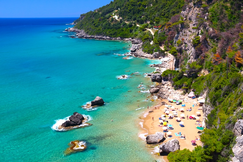 Myrtiotissa Beach, Corfu