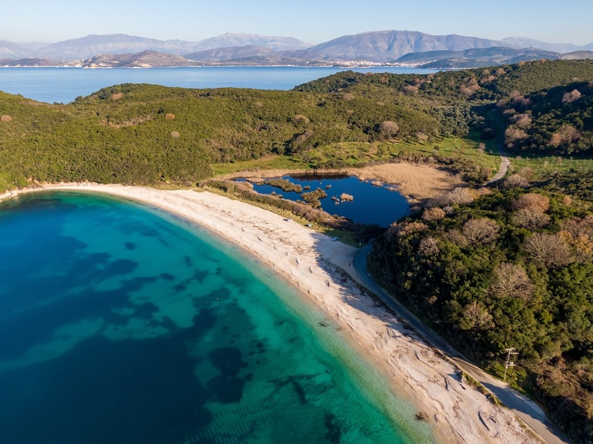 Avlaki Beach, Corfu