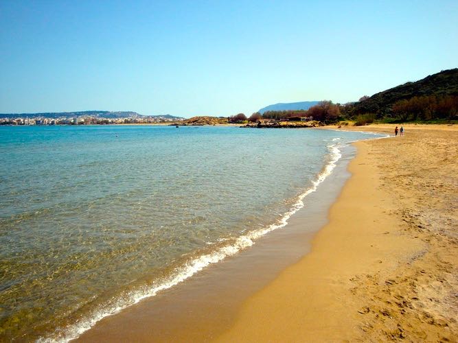 Beaches in West Crete