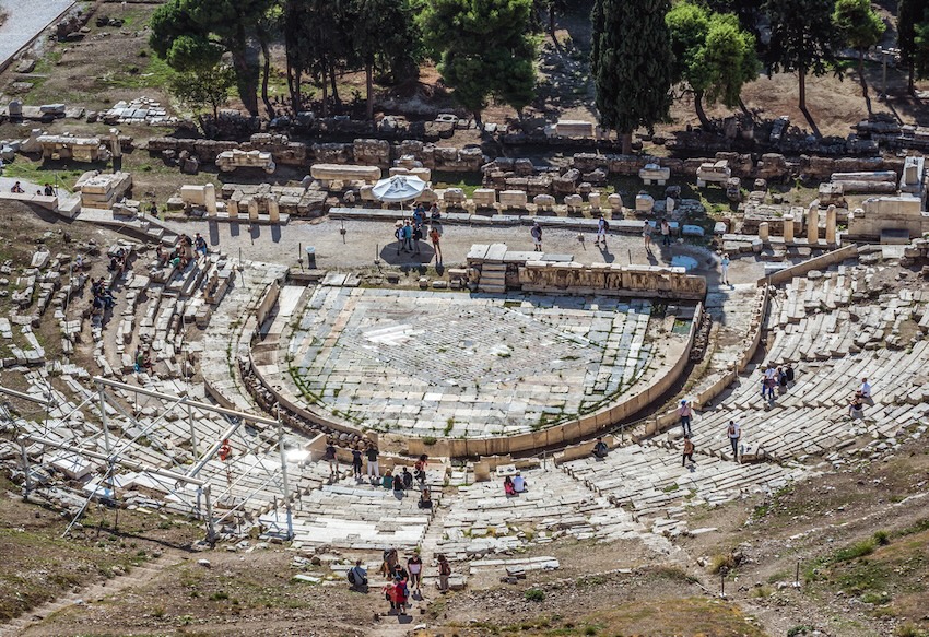 Theater of Dioysos, Athens