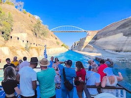 Corinth Canal Cruise