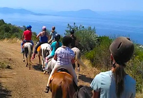 Horseback Riding in Pelion