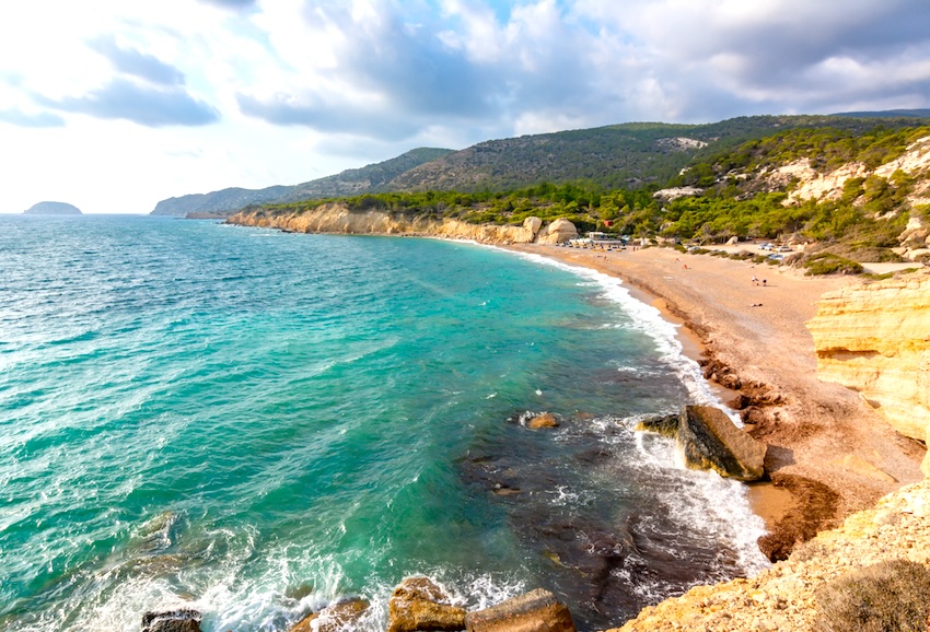 Fourni Beach, Rhodes