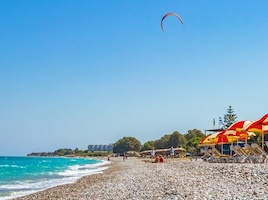 Beach in Rhodes