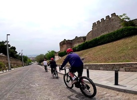 Biking in Thessaloniki