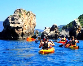 Kayaking in Greece